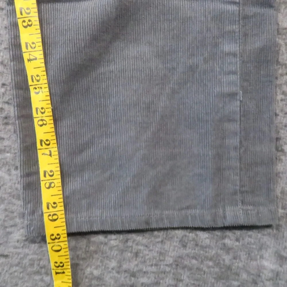 Banana Republic Straight Corduroy Pants 30x30‎ Castle Grey Academia Preppy 90s